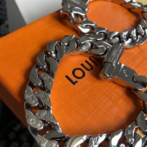 lv cuban bracelet|louis vuitton bracelets sale.